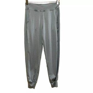 SWEATY BETTY Light Blue-Gray Soft Athletic Jogger Sweatpants Sz XS